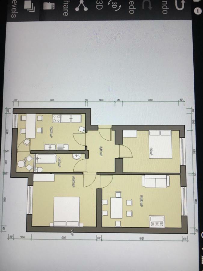 Ferienwohnung In Erfurt Mit Kleinem Balkon, 2 Schlafzimmer Dış mekan fotoğraf